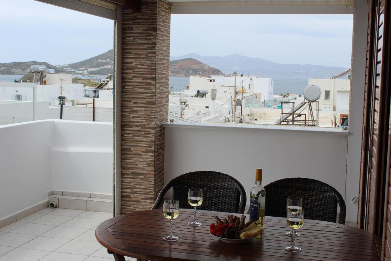 Kapetanos Rooms Naxos City Exterior foto